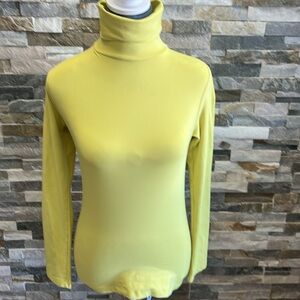 Zara Basics Yellow Top